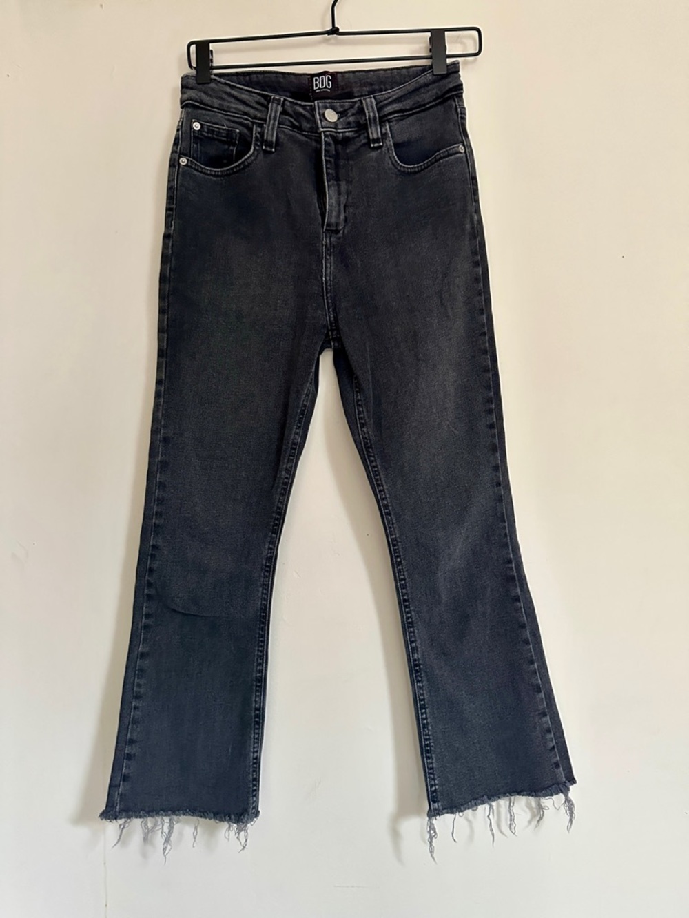BDG High-Rise Kick Flare Crop Jeans